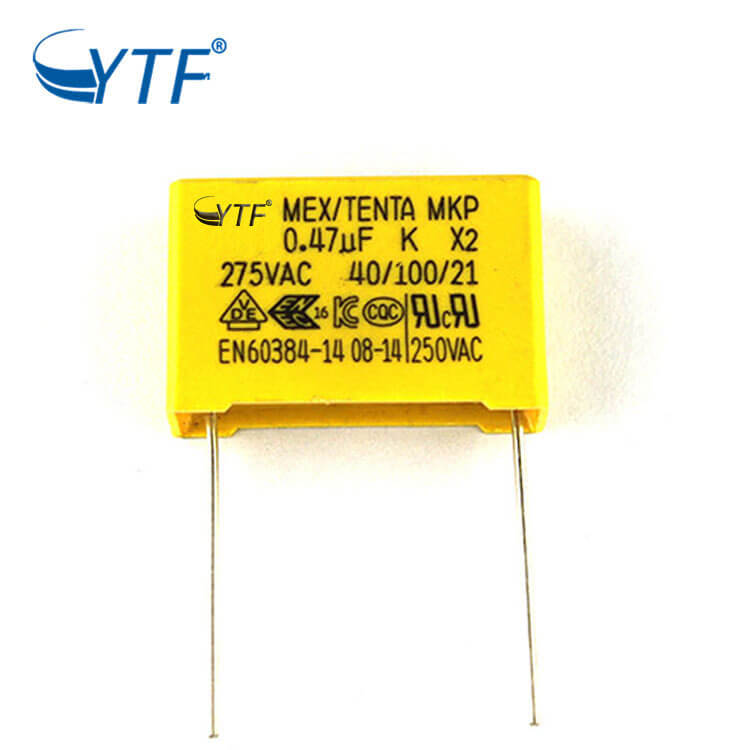 Hot Selling Machine Grade Mkp Metal Square X2 Capacitors 0.47uf 275v