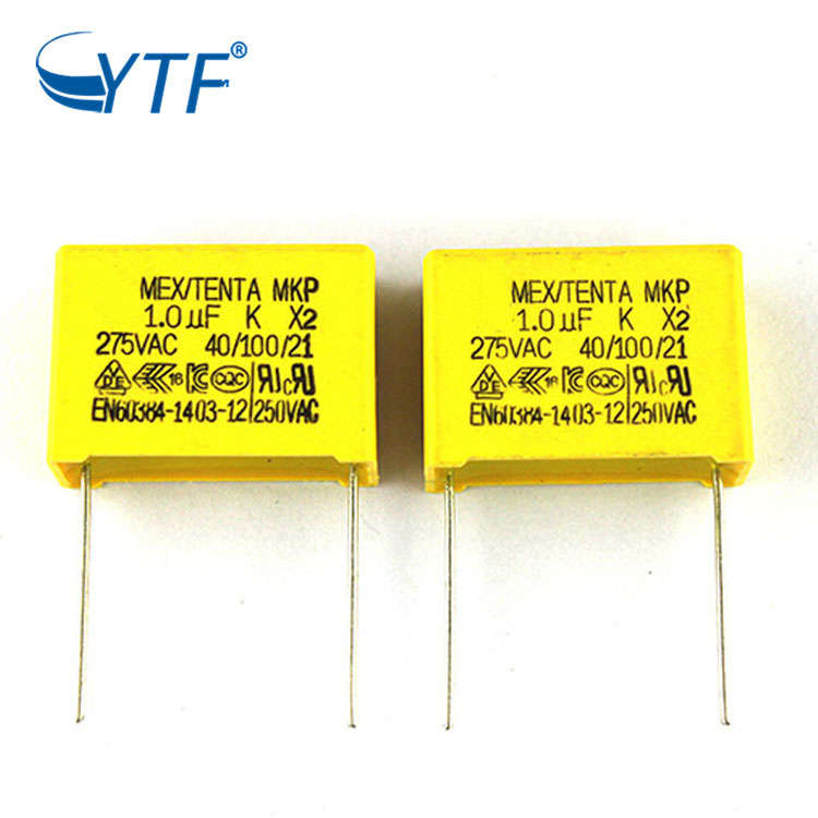 Mkp 275vac 105k New Promotion Mkp62 Square X2 Capacitor 1uf 275v