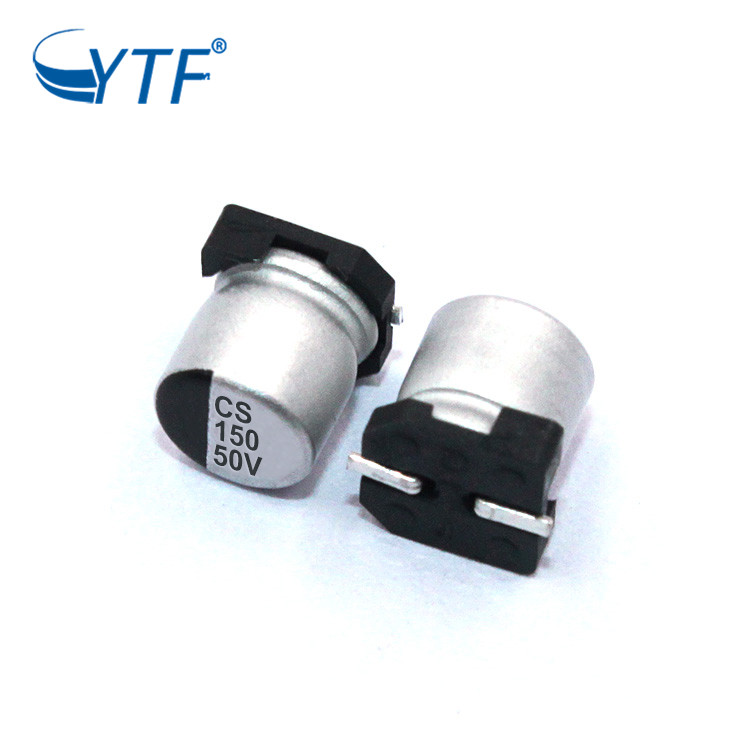 Chip Capacitor For General Purpose 150UF 50V SMD Aluminium Capacitor With Good Quality Capacitor