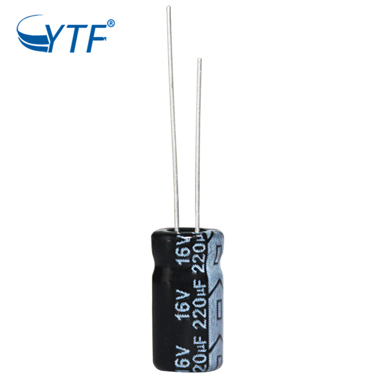 220uF 16V  YTF Brand Black  All Series  High Quality Long Life Aluminum LED Electrolytic Capacitor  for Wholesale