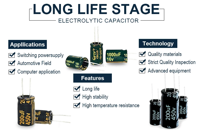 Aluminum Electrolytic Capacitor 4.7UF 50V