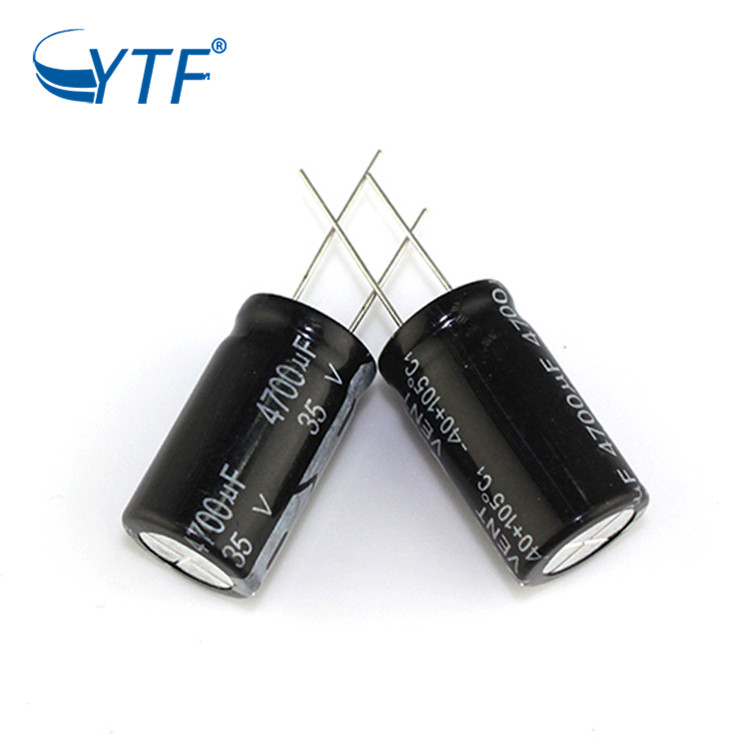 Raw Material Excellent Volumetric Well High Best Rate In Stock 4700UF 35V Aluminum Electrolytic Capacitor