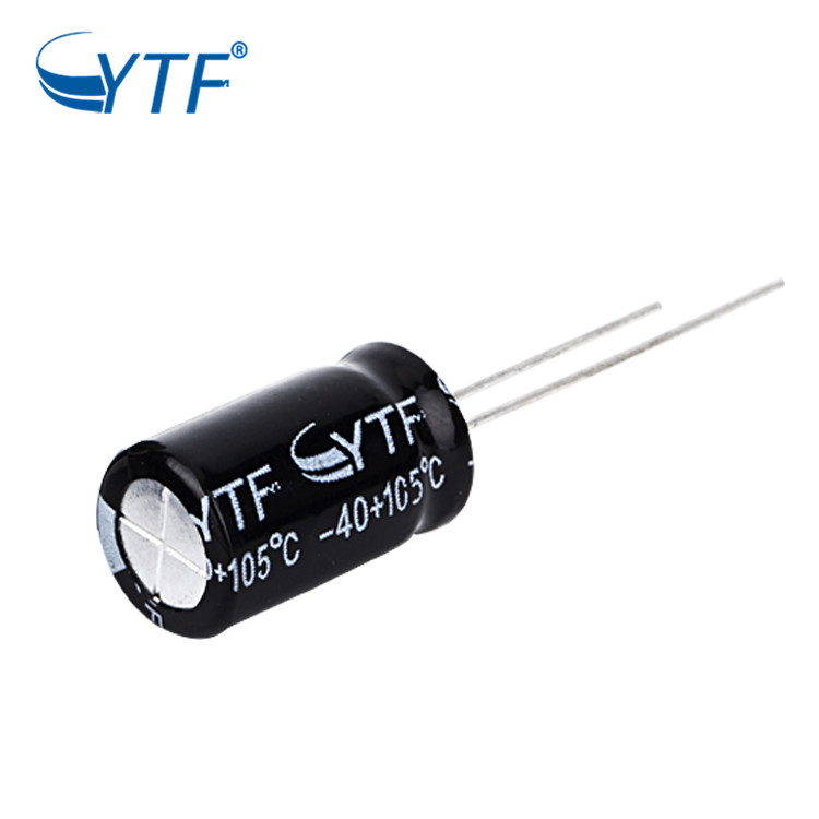 10UF/400V Blue Color 3000 Hours Long Cycle Life 105 Degree High Temperture Resistance Electrolytic Capacitor With 8*12 Size